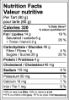 Pecan tart nutritional information