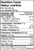 Raisin tart nutritional information