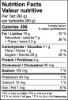 Skor tart nutritional information
